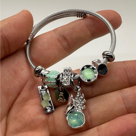 Dangle Charm Bracelet - Picture 2 of 4